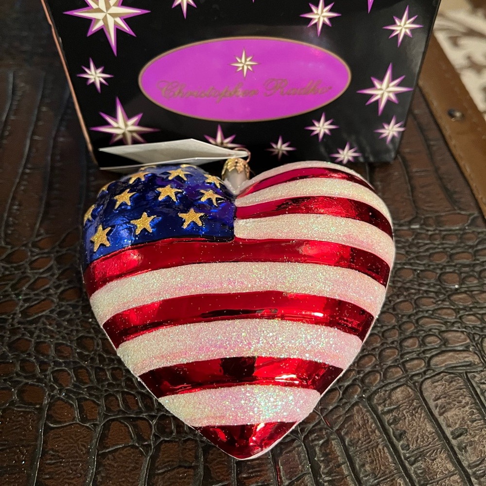 Christopher Radko Brave Heart ornament